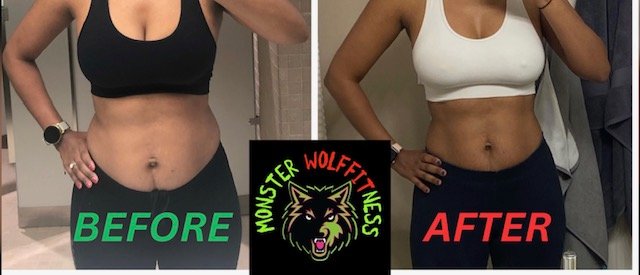 Monster Wolf Fitness Transformation 3 - Before and After